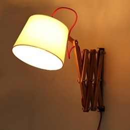 Wandlampen Leeswandlampen Mini Stijl Traditioneel Klassiek Hout Bamboe