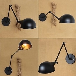 Industriële stijl Retro dubbele lange arm een eenvoudige persoonlijkheid Ills nachtkastje eetkamer decoratieve wandlamp