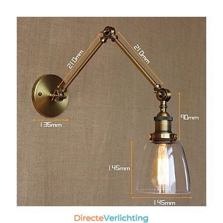 Retro Vintage RACK Slaapkamer Nachtkastje Exclusieve Hotel Lobby Versierde Antieke Bronzen Wandlamp Retro Vintage RACK Slaapkamer Nachtkastje Exclusieve Hotel Lobby Versierde Antieke Bronzen Wandlamp