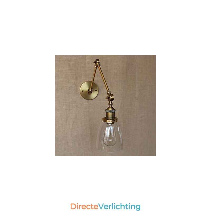 Retro Vintage RACK Slaapkamer Nachtkastje Exclusieve Hotel Lobby Versierde Antieke Bronzen Wandlamp