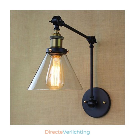 Mediterraan dorp Retro pastorale glazen decoratieve wandlamp Kledingwinkel Restaurant Koffie Mediterraan dorp Retro pastorale glazen decoratieve wandlamp Kledingwinkel Restaurant Koffie