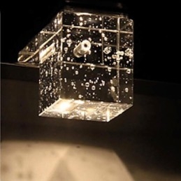 Wandlampen Badkamerverlichting Wandwassers Kristal Mini Stijl Modern Hedendaags Metaal