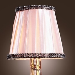 Elegante kristallen wandlamp in roze