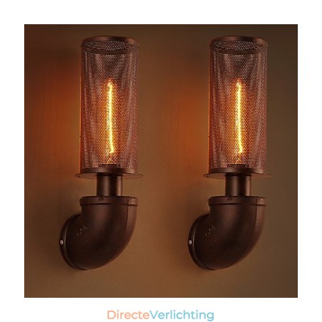 Herstel oude manieren smeedijzeren loft creatieve wandlampverlichting Herstel oude manieren smeedijzeren loft creatieve wandlampverlichting