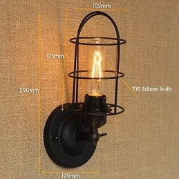 retro minimalistische decoratieve wandlamp gangpad trap balkon
