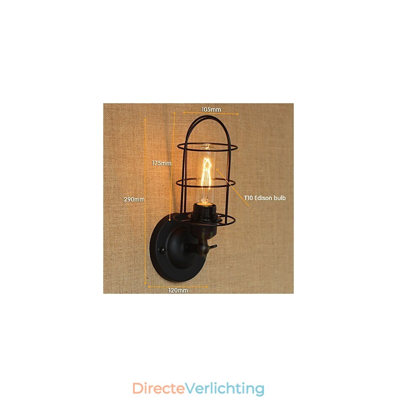 retro minimalistische decoratieve wandlamp gangpad trap balkon