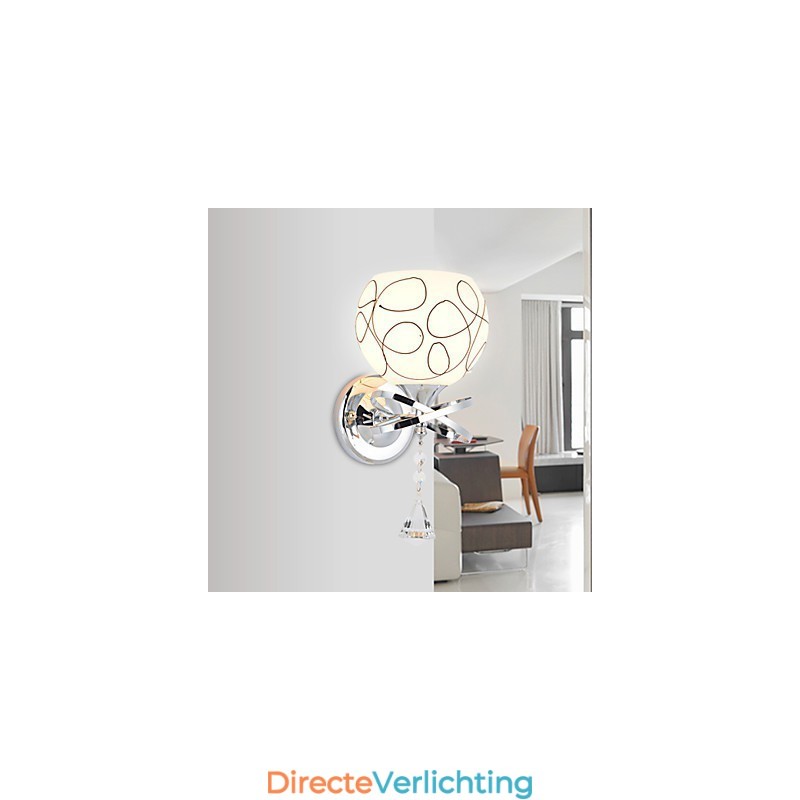 Creatieve eigentijdse en gecontracteerde creatieve kristallen wandlamplampen