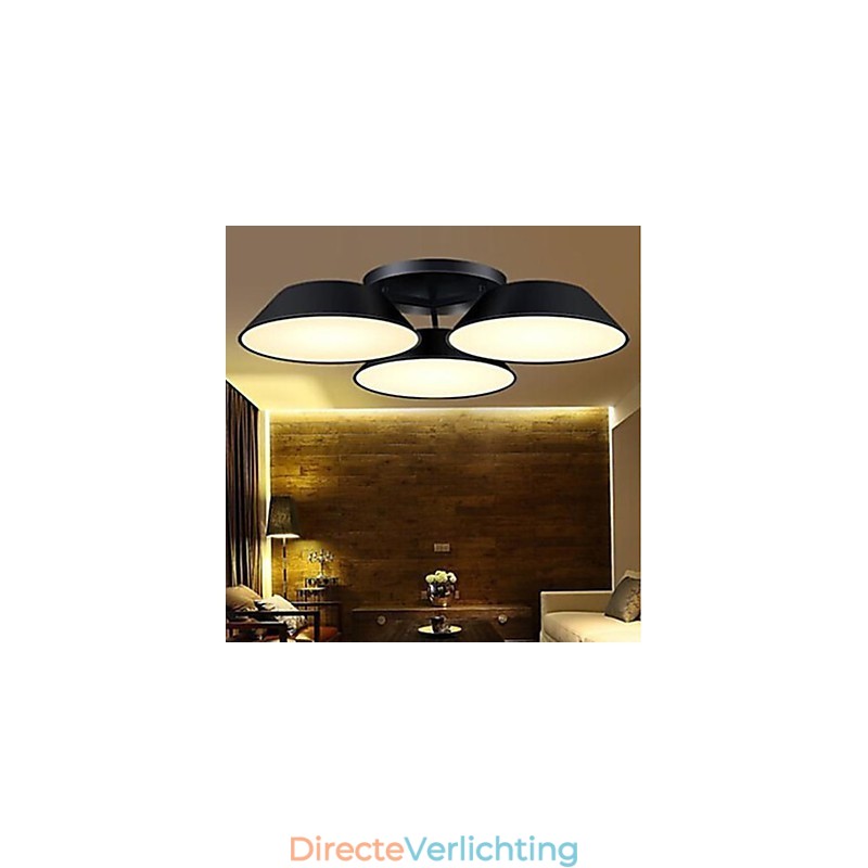 Inbouw 3 lampen Metaal Acryl Eenvoudig Modern