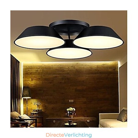 Inbouw 3 lampen Metaal Acryl Eenvoudig Modern Inbouw 3 lampen Metaal Acryl Eenvoudig Modern