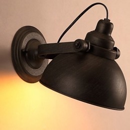 Loft Smeedijzeren Pot Creatieve Vintage Wandlamp Verlichting