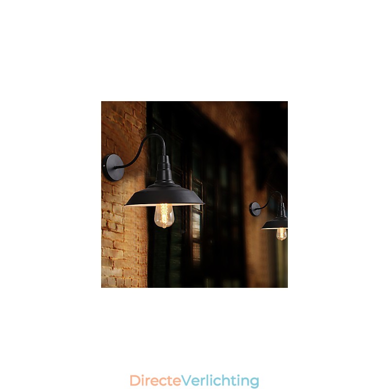 Het herstellen van oude manieren is de oude straatlantaarn balkon gang smeedijzeren pot wandlamp