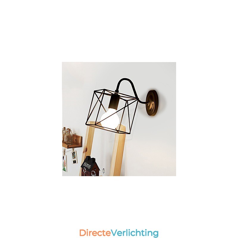 Amerikaanse Industrie Wandlampen Nostalgische Vintage Lron Loft Gangpad Wandlamp Voor Balkon