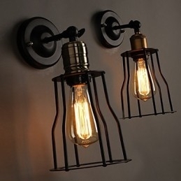 Creatief Het Hoofd Van Een Bed Titanium Metalen Wandlamp Licht