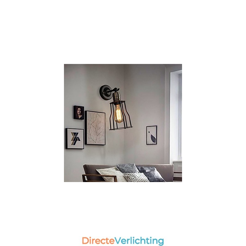 Creatief Het Hoofd Van Een Bed Titanium Metalen Wandlamp Licht