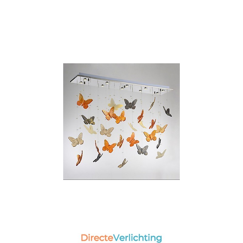 Lamp Hanglamp Vlinder Kristallen Lamp