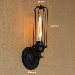 Retro Minimalistische Industriële Nachtkastje Gangpad Trappen Balkon Decoratieve Wandlamp