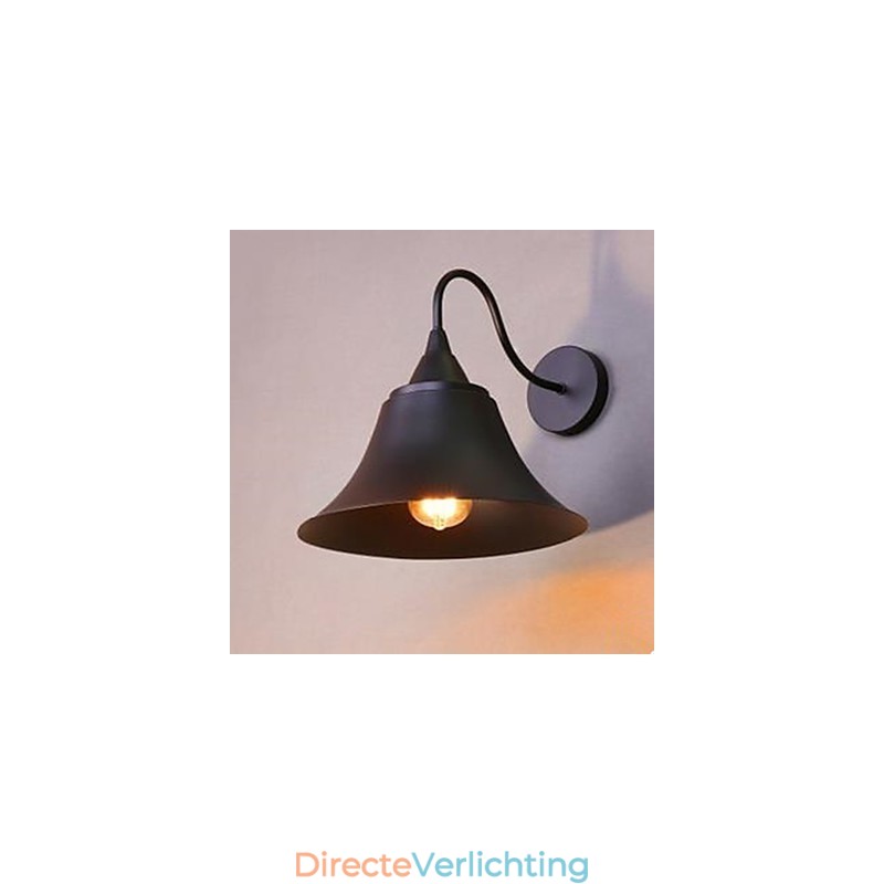 Amerikaanse Landelijke IJzeren Kap Wandlamp Smeedijzeren Wandlamp Archaïsche Srestoring Oude Manieren