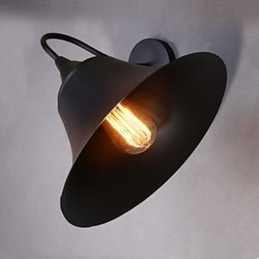 Amerikaanse Landelijke IJzeren Kap Wandlamp Smeedijzeren Wandlamp Archaïsche Srestoring Oude Manieren