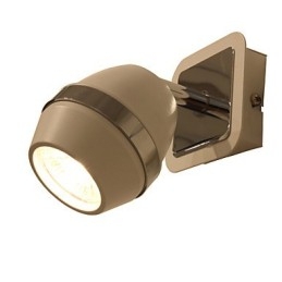 Moderne bolvormige chromen wandlampen badkamerverlichting 3W
