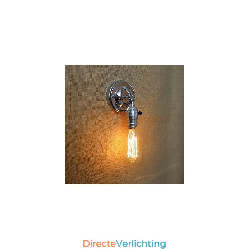 Draaischakelaars Amerikaans Landelijk Retro Modern Edison Gloeilamp Gangpad Mini Woonkamer Wandlamp