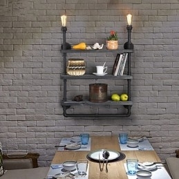 Wandlampen Mini Stijl Rustieke Lodge Metaal