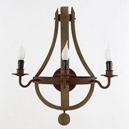 Mini Stijl Wandlampen Rustiek Lodge Hout Bamboe