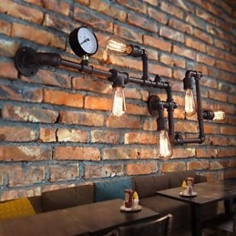 Wandlampen Mini Stijl Rustieke Lodge Metaal