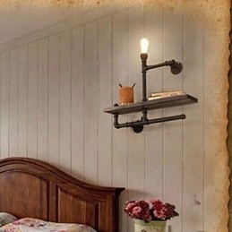 Wandlampen Mini Stijl Rustieke Lodge Metaal