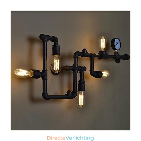 Wandlampen 5-lichts waterpijp ijzer mini-stijl industriële stijl land metaal Wandlampen 5-lichts waterpijp ijzer mini-stijl industriële stijl land metaal
