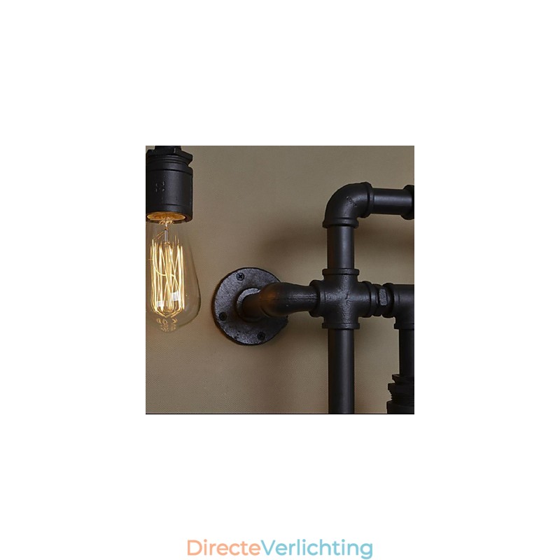 Wandlampen 5-lichts waterpijp ijzer mini-stijl industriële stijl land metaal