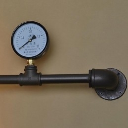 Wandlampen 5-lichts waterpijp ijzer mini-stijl industriële stijl land metaal