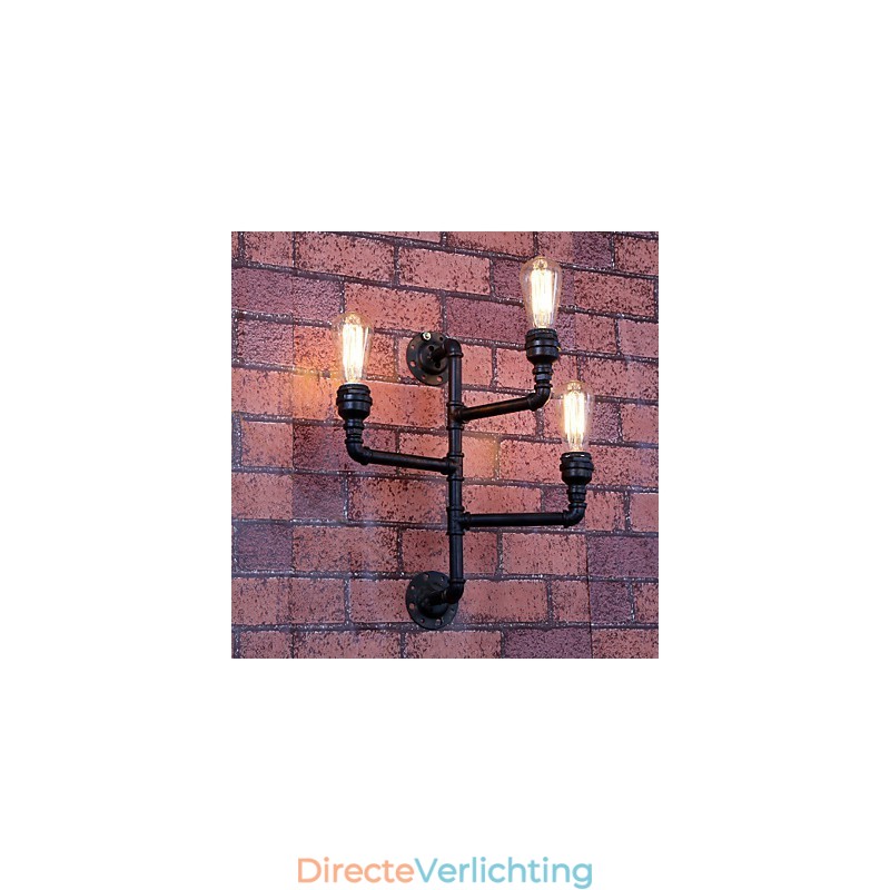 Mini Stijl Wandlampen Rustieke Lodge Metaal