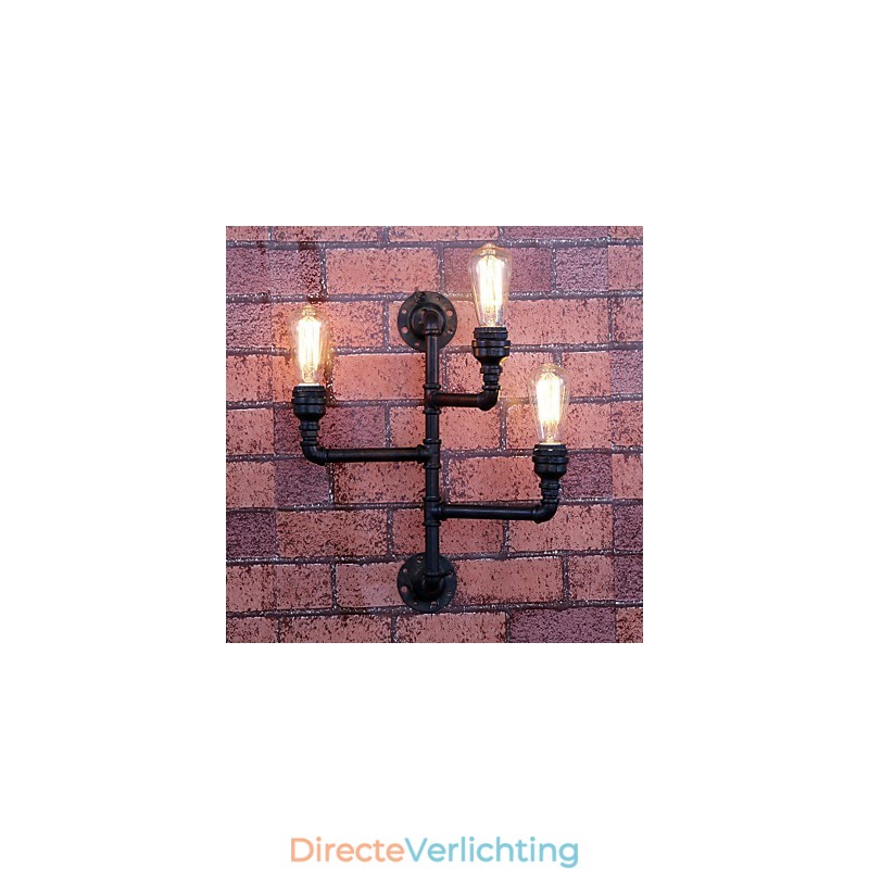 Mini Stijl Wandlampen Rustieke Lodge Metaal