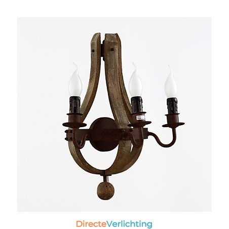 Vintage Amerikaanse rustieke houten wandwijnvatlamp woon- en slaapkamerlamp Vintage Amerikaanse rustieke houten wandwijnvatlamp woon- en slaapkamerlamp