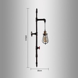 Wandlampen Mini Stijl Rustieke Lodge Metaal