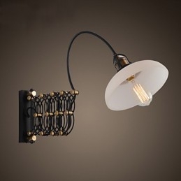 Vintage Industrieel Amerikaans Landelijk Restaurant Slaapkamer Studeerkamer Creatieve Trap Gangpad Lamp Telescopische IJzeren Wandlampen