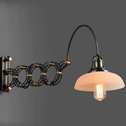 Vintage Industrieel Amerikaans Landelijk Restaurant Slaapkamer Studeerkamer Creatieve Trap Gangpad Lamp Telescopische IJzeren Wandlampen