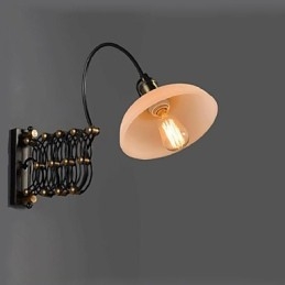 Vintage Industrieel Amerikaans Landelijk Restaurant Slaapkamer Studeerkamer Creatieve Trap Gangpad Lamp Telescopische IJzeren Wandlampen