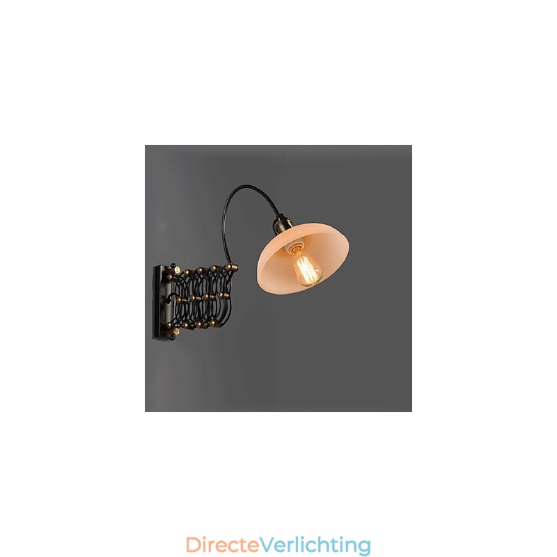 Vintage Industrieel Amerikaans Landelijk Restaurant Slaapkamer Studeerkamer Creatieve Trap Gangpad Lamp Telescopische IJzeren Wandlampen