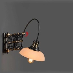 Vintage Industrieel Amerikaans Landelijk Restaurant Slaapkamer Studeerkamer Creatieve Trap Gangpad Lamp Telescopische IJzeren Wandlampen