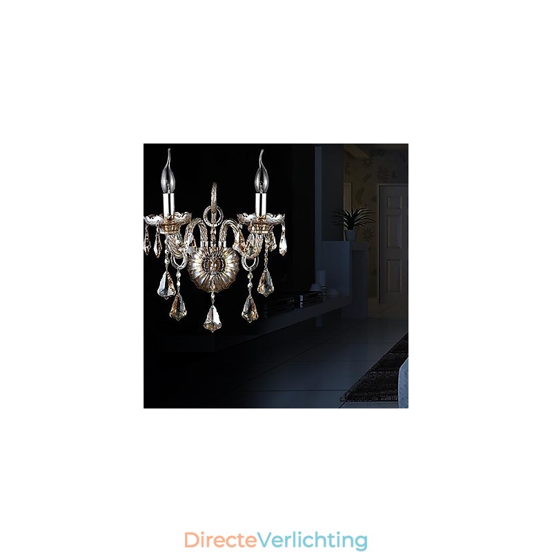 Kristallen wandlampen Moderne eigentijdse kristal