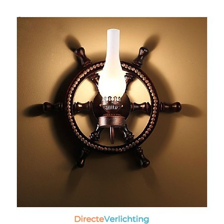Wandlamp Een Licht en Glas Wandlamp Een Licht en Glas