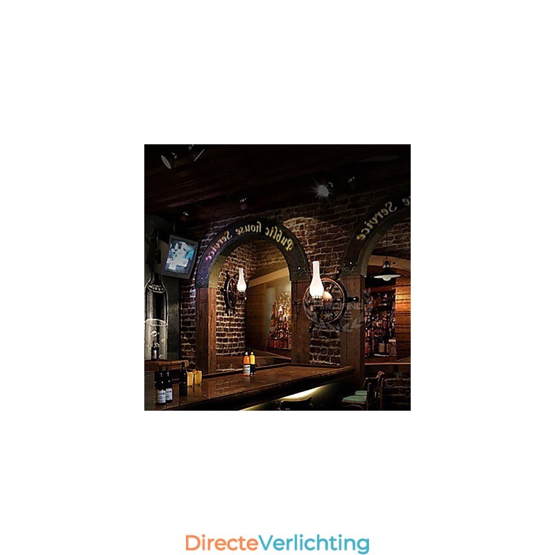 Wandlamp Een Licht en Glas