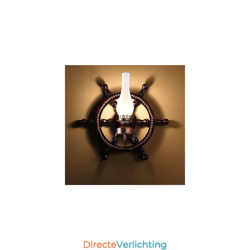 Wandlamp Een Licht en Glas