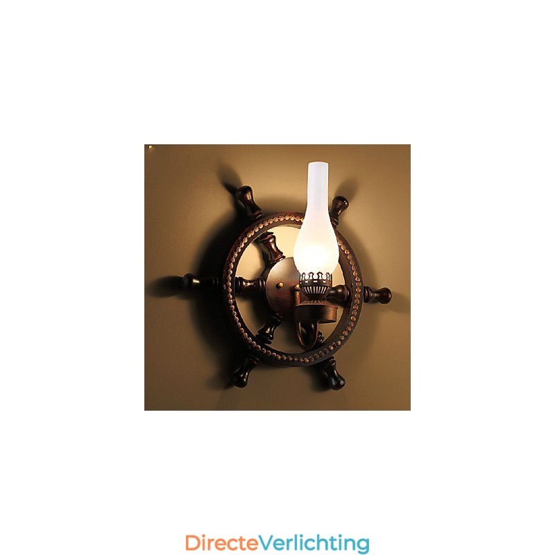 Wandlamp Een Licht en Glas