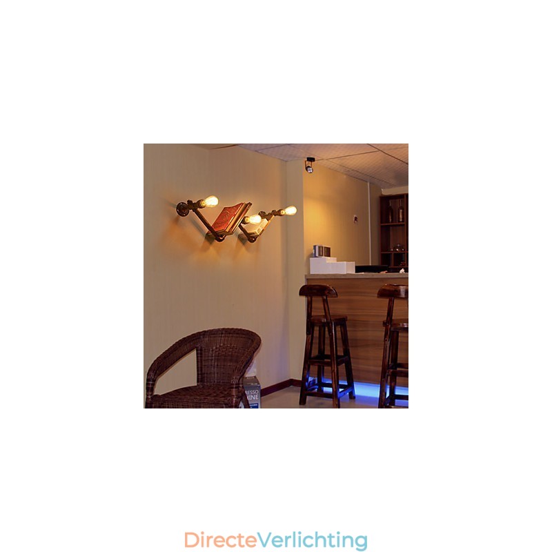 Retro Metalen Nachtkastjes Wandlamp Dorp Pastorale Woonkamer Wandlampen Eetkamer Wandlamp