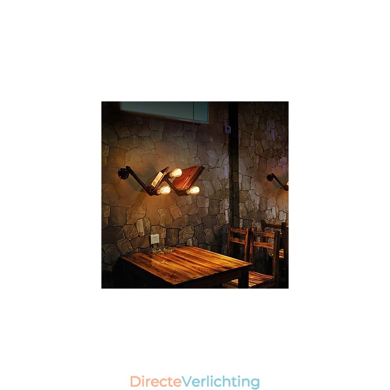 Retro Metalen Nachtkastjes Wandlamp Dorp Pastorale Woonkamer Wandlampen Eetkamer Wandlamp