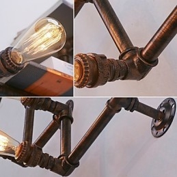 Retro Metalen Nachtkastjes Wandlamp Dorp Pastorale Woonkamer Wandlampen Eetkamer Wandlamp