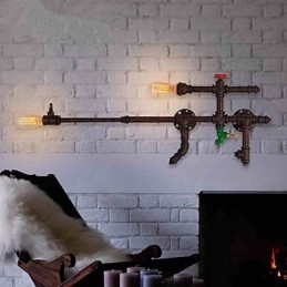 Wandlampen Mini Stijl Rustieke Lodge Metaal