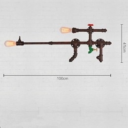 Wandlampen Mini Stijl Rustieke Lodge Metaal